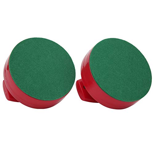 GOTOTOP Air Hockey Pucks and Pushers Hockey Game Table 94mm Slider Pusher Set with 4 Pucks Accessories Large Size Table Game Gift