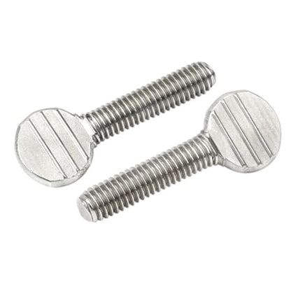 8Pcs M5x20mm Hand-Tighten Table Tennis Racket Thumb Screws M4-M10 1/4-20 5/16-18 UNC for Sports Equipment SUS304 Stainless Steel - style: M5x20mm(8Pcs)