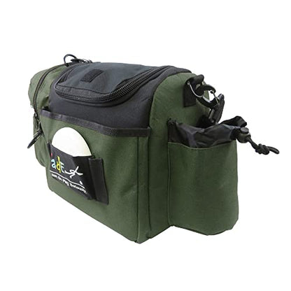 Fade Crunch Disc Golf Bag – Compact, Durable, and Lightweight Disc Storage (Green)