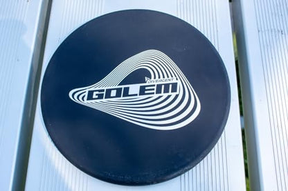 Divergent Discs Golem | Overstable Approach Disc | Flexible Putt & Approach Disc Golf Disc (Black) - color: Black