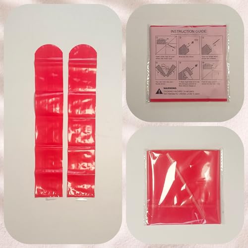 48pcs Round Head Boom Sticks Thunder Sticks Cheering Sticks Team Spirit Plastic Cheerleading Spirit Stick Clapper Inflatable Noise Maker Sports Supply (Red) - color: Red