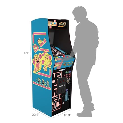 ARCADE1UP Class of 81’ Deluxe Arcade Machine for Home - 5 Feet Tall - 12 Classic Games