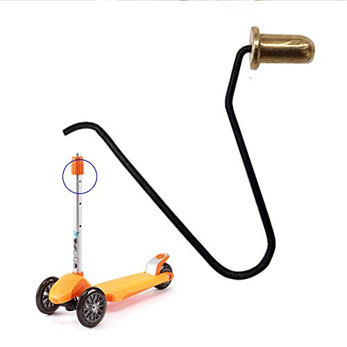 Lifting Fixed Pinball Clip Lock Scooter Strut Repair Tools Part for 2-3-4-Wheel Kick Scooters Micro Mini Lightweight Scooter (Brass-5mm)