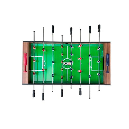KICK Arcadia 48" Folding Foosball Table – Compact Indoor Game Table - color: Brown