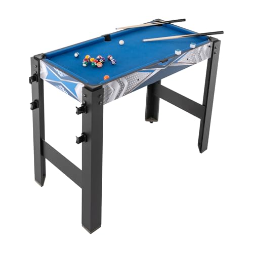 5-in-1 Multi Game Table, 36" Indoor Combo Entertainment Center with Pool Hockey Ping Pong Basketball & Archery, Family Game Room Table for Kids Teens and Adults