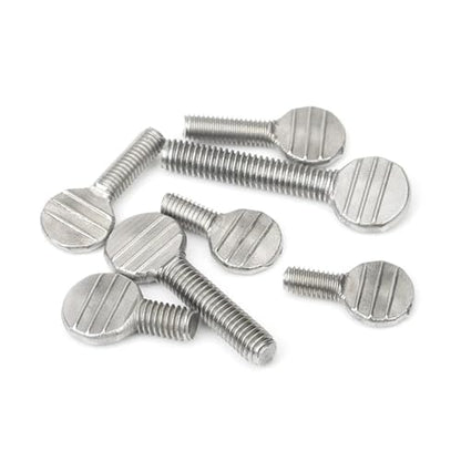 304 Stainless Steel Hand-Tighten Table Tennis Racket Thumb Screws M4-M10 1/4-20 5/16-18 UNC for Sports Equipment(M4x12mm(10Pcs)) - size: M4x12mm(10Pcs)