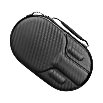 Table Tennis Paddle Case Racket Protector Protective Dustproof Hard Shell Practice Holder Storage Bag for 2 Paddles 4 Balls