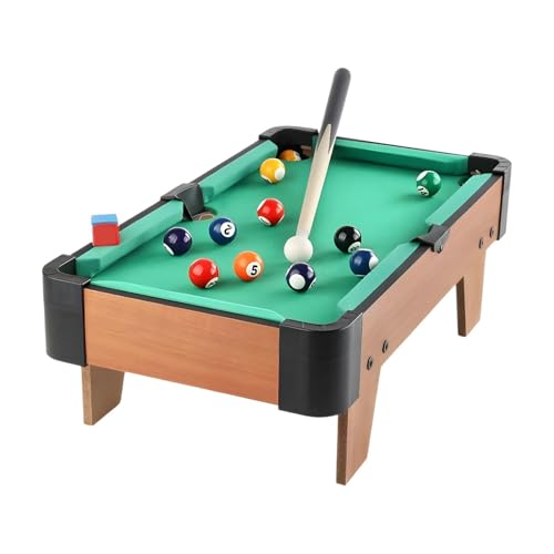 kowaku Mini Pool Table Game Tabletop Pool Table Toy,Portable,Indoor Game Toy,Tabletop Billiards Game for Family Parent Child