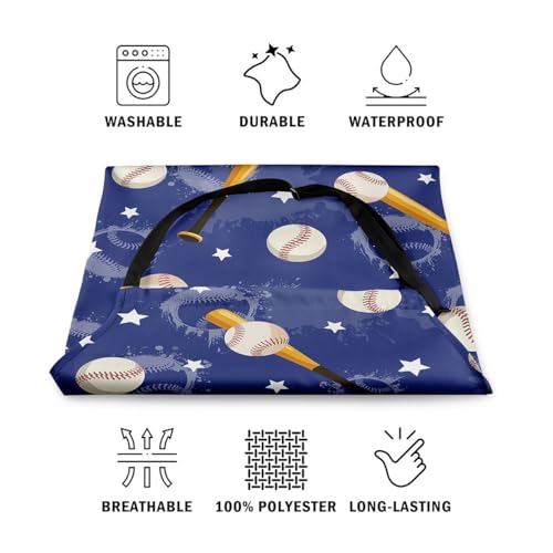 Manfei Volleyball Kids Kitchen Apron - color: Chic Blue
