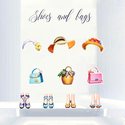 Magnetic Dress Up Paper Doll,Magnet Princess Dress Up Dolls for Girls Ages 4-7 Kids,Travel Activities Road Trip Car Ride Interactive Learning Created Imagine Set Birthday Gift - color: B Set