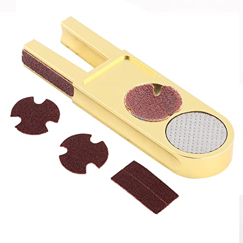 ZJchao Pool Tip Shaper, Pool Stick Accessories 3 in 1 Multifunction Billiard Tip Trimmer Shaper Tapper Repair Tool Accessory