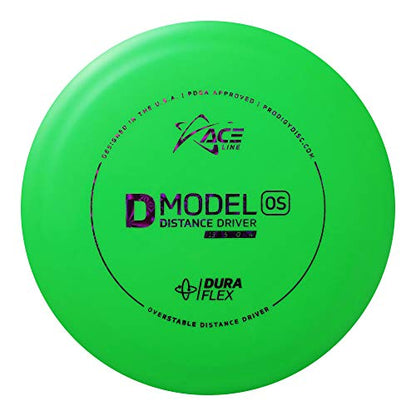 Prodigy Disc Ace Line Glow DuraFlex D Model OS Distance Driver Golf Disc [Colors May Vary]