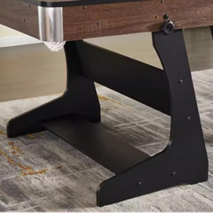 Pool Table, Sturdy & Safe Billiard Table with Adjustable Height for Kids & Adults - color: H
