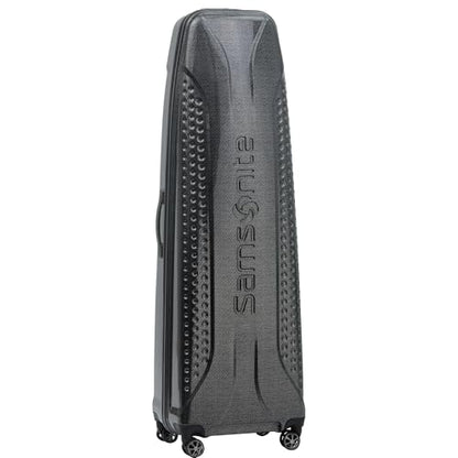 Samsonite Tour Pro Golf Hard Case Travel Bag | Lightweight, Durable ABS Shell, 360 Degree Multi-Directional Shark Wheels - color: Carbon Matrix