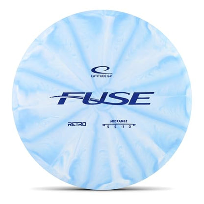 Latitude 64 Classic Disc Golf Starter Set – Includes Saint Fairway Driver, Fuse Midrange & Pure Putter | Base Line Retro Plastic for Grip & Control | Ideal for Beginners & Recreational Players