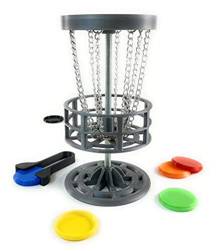 Mini Disc Golf - Table Top Drinking Game - 3D Printed - Man Cave Decor