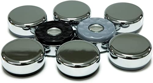 Indoor Shuffleboard Pucks - Set of 8 - Home Games Dia 2-1/8” 53mm - color: 2-5/16” (58mm)