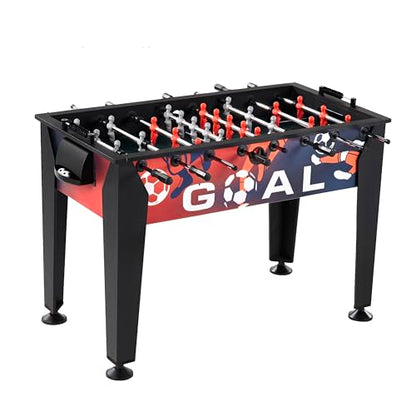 Hall of Games Foosball Tables Multiple Styles, Soccer with Durable & Stylish Designs with Tabletop Sports Soccer Balls, Perfect for Family Game Rooms | Multiple Styles - style: 54" - Arcade