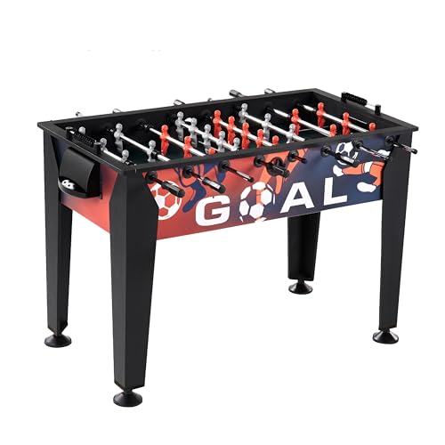 Hall of Games Foosball Tables Multiple Styles, Soccer with Durable & Stylish Designs with Tabletop Sports Soccer Balls, Perfect for Family Game Rooms | Multiple Styles - style: 54" - Arcade