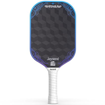 3D-T700-18K Carbon Fiber Pickleball Paddle with 14mm Foam Core, USAPA Approved Premium Pickle Ball Racket Set with Enhanced Spin, Balance Control & Power, Gearfoam Max - color: Blue-Purple