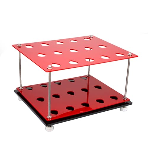 Acrylic Golf Club Stand Holder for Garage, Cue Display Rack Golf Putter Stand for Storage 15 Golf Clubs, Golf Putter Rack Floor for Indoor Home Office
