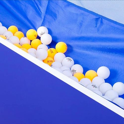 Table Tennis Ball Catch Net Ping Pong Ball Collecting Net Training Tool Table Tennis Robot for Serve Catcher Equipment for Ball Collection Serve or Multi-Ball Training