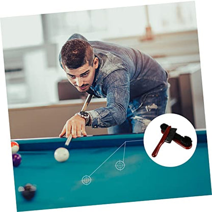 KESYOO Billiard Brush Set Pool Table Cleaner Cue Brush Snooker Table Tool Rail Kit for Billiard Pool Cloth