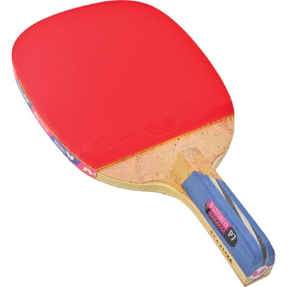 Butterfly Nakama P7 Japanese Penhold Table Tennis Racket | Nakama Series | Outstanding Control with Reliable Speed and Spin | Recommended for Beginning Level Players