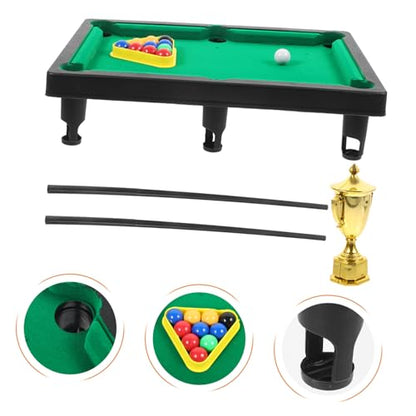 1set Portable Pool Table and Girls Pool Toys Billiards Table Games for Boys and Girls