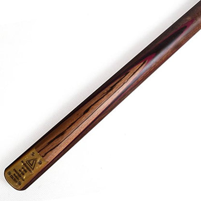 CUESOUL 57" Handcraft 3/4 Jointed Snooker Cue with Mini Butt End Extension +Cue Towel+ Joint Protector