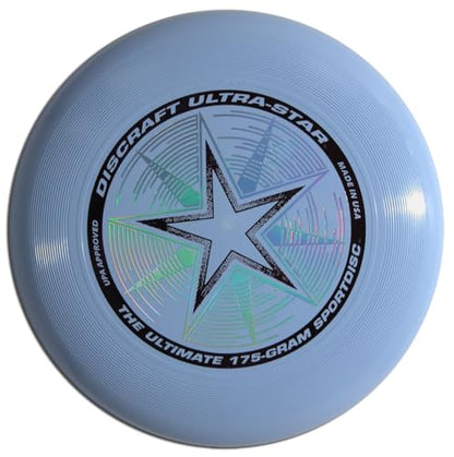 Discraft Ultrastar Ultimate Discs 1 & 2 Packs, Standard Size, for Competitive & Casual Play - color: Bright Green