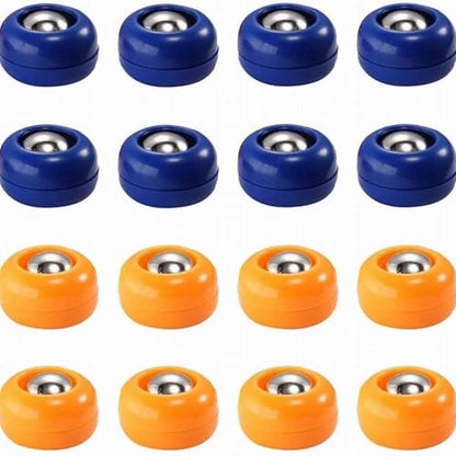 Menolana Mini Shuffleboard Pucks Set Tabletop Game Pucks Portable Equipment Shuffleboard Accessories Shuffleboard Rollers Set for Home - size: 20Pcs 2.5x1.56cm
