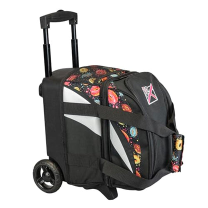 KR Strikeforce Cruiser Single Bowling Ball, Shoe and Accessory Roller Bowling Bag - color: Donuts