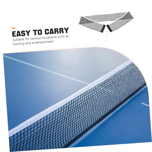 Happyyami Table Tennis Net Replacement Pong Net for Indoor Outdoor Training Quality Mesh