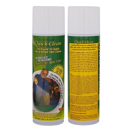 Quick Clean Pool Table Felt Cleaner - Starter Kit #1- Cleaner & Towel