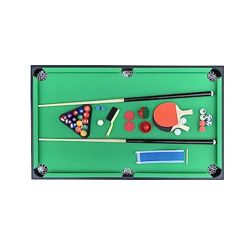 KICK Quatro 55" 4-in-1 Foldable Multi Game Table – Foosball, Billiards/Pool, Push Hockey & Ping Pong - color: Black