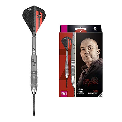 Target Darts Phil Taylor Power 9-Five Gen 7 95% Tungsten Swiss Point Steel Tip Darts Set - size: 22G