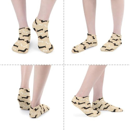 5 Pairs Women’s Low Cut Ankle Socks, Soft Athletic No Show for Running Yoga Daily Wear - color: Picture (10)