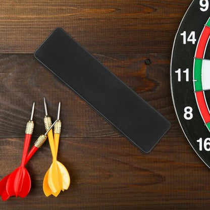 TOYANDONA Soft Tip Darts Storage Case with Point and Rod Holder Portable Hard Plastic Dart Carrying Box for Travel and Accessories Compact Black Organizer
