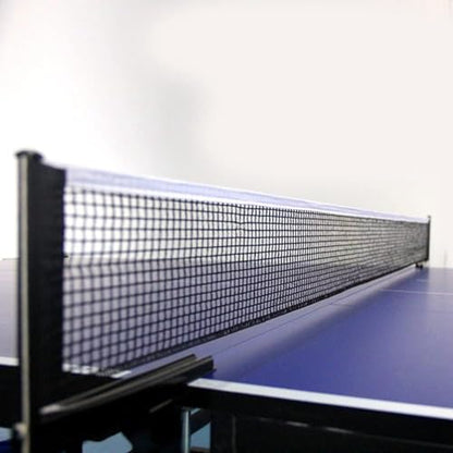 Training Tension Ping Pong Net Portable Table Tennis Table Net Replacement for Any Table(Black) - color: Black
