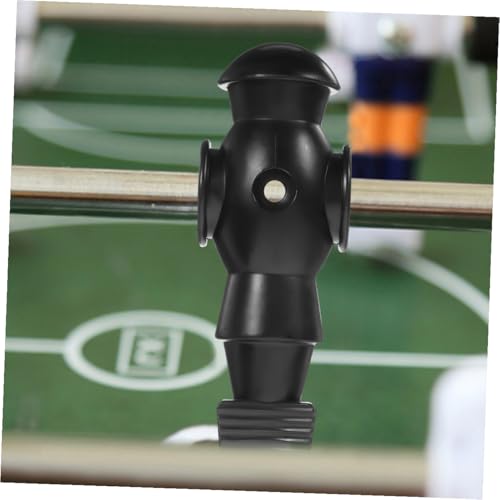 POPETPOP 4Pcs Foosball Player Figures Replacement for Table Football Machines PP Resin Soccer Player Statues Lightweight Desk Soccer Action Figurines Easy to Install in Dark and Navy Colors