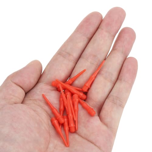 PATIKIL Plastic Dart Tips 2BA Thread, Soft Dart Tip Replacement Dart Accessories - color: Red