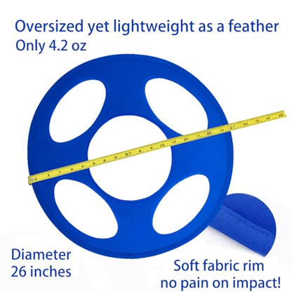 Giant Flying Disc Soft, Foldable & Floats in Air - Encourage Outdoor Play & Family Fun - Great for Kids, Parent-Child Interaction, and School Activities - color: 29inch