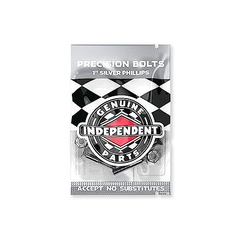 1in Phillips Independent Genuine Parts Black/Silver Hardware