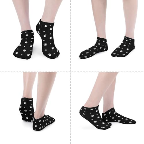 5 Pairs Women’s Low Cut Ankle Socks, Soft Athletic No Show for Running Yoga Daily Wear - color: Picture (12)