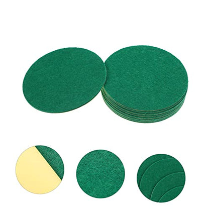 20 Pcs Hockey Flannel Air Hockey Pad Ice Pusher Mat Durable Accessories Cloth Parts