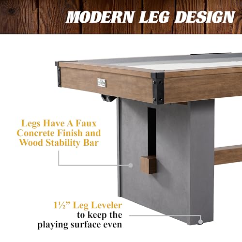 Barrington Billiards Air Hockey Table with Accessories, Perfect for Family Game Rooms | with Accessories - style: 7 Ft. Urban