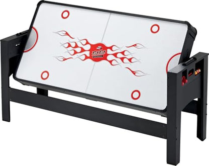 Fat Cat 3-in-1 6' Flip Multi-Game Table - color: Blue Cloth Playfield
