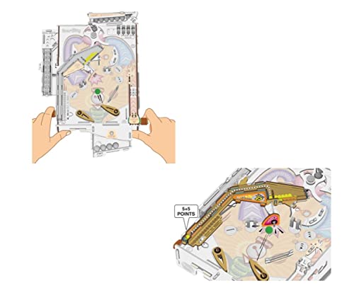 Smartivity Pinball Machine Wooden Model Engineering STEM Learning Toy for Kids Ages 8 and Up