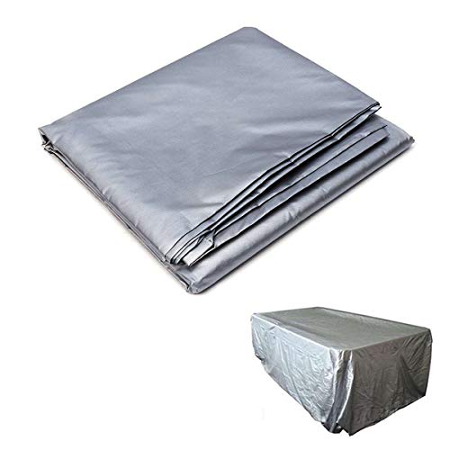 SEIWEI 9ft Billiard Table Dust Cover Outdoor Pool Table Cover Foldable and Waterproof Silver - color: Sliver, size: 9ft